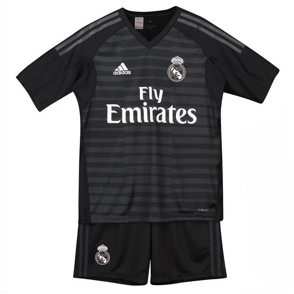 Camiseta Real Madrid 1ª Niño Portero 2018-2019 Negro